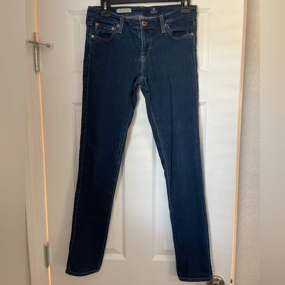 AG Adriano Goldschmied Women's Dark Blue Skinny Jeans